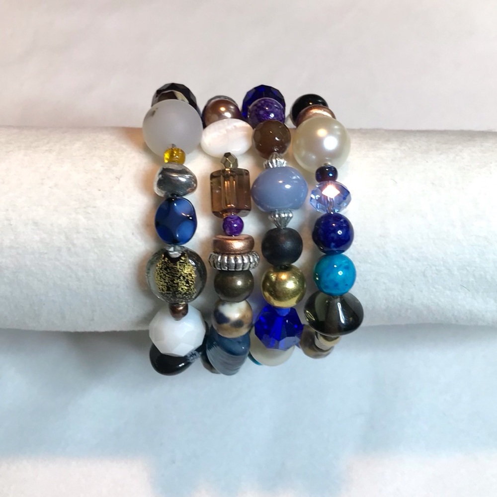 Handmade Bracelet with Vintage and Modern Elements (NB52-9H) New Without Tags - Picture 5 of 9